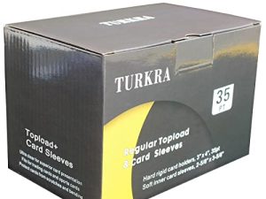 TURKRA Lot de 100 chargeurs supérieurs transparents