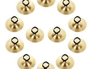 CYEAH 12 Pièces Doigt Cymbales Doigt Symboles