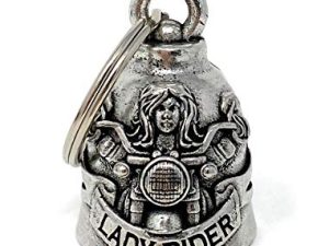 Moto Lady Rider Biker Bell Accessoire ou