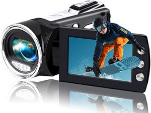 Heegomn Caméra Vidéo Caméscope pour Enfants Full