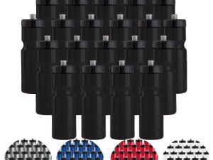 Sports Squeeze Water Bottle Bulk Pack -