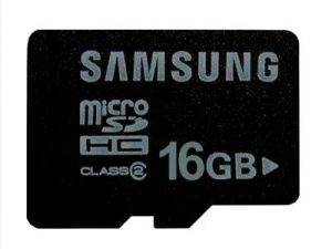 Nouvelle carte Micro SD de Samsung sans