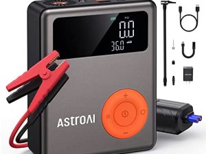 Démarreur de saut AstroAI avec compresseur d'air