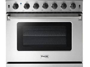 Thor Kitchen Cuisinière à gaz professionnelle autonome