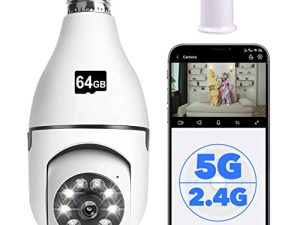 Tashi Caméra ampoule 1080p