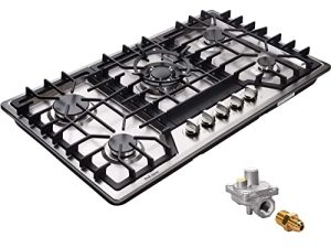 Table de cuisson à gaz de 34