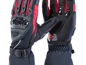 IRON JIA'S Gants de moto hiver chaud