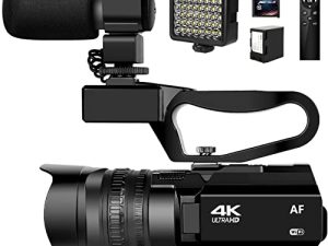 Caméra vidéo 4K HD Caméscope à mise
