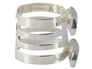 Lovermusic 29x25mm Embouchure en si bémol plaqué