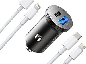 Chargeur de voiture USB pour iPhone 13
