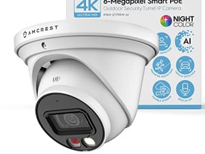 Amcrest 4K Night Color AI Tourelle IP