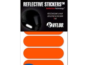 VFLUO - Kit 4 Stickers Rétro Réfléchissants