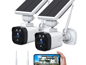 CAMBLINK Système de caméra de sécurité solaire