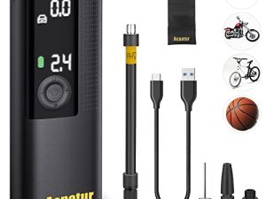 [Double écran LCD] Gonfleur de pneu portable