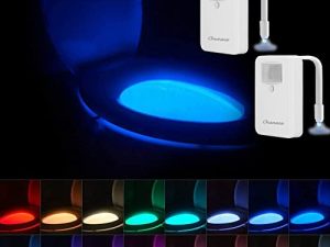 Lot de 2 veilleuses de toilette