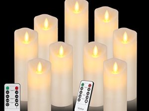 Bougies sans flamme Vinkor Bougies à piles