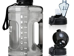 Towspat Grande bouteille d'eau motivante de 1