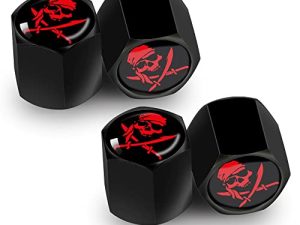 Capuchons de tige de valve crâne Accessoires