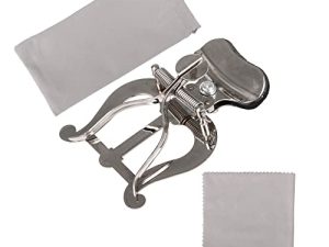 lovermusic Lovermusic Silver Clamp-On Holder Marching Lyre