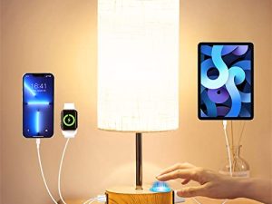 YUESUO 【Mise à niveau】 Lampe de chevet