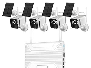 Système de caméra de sécurité solaire sans