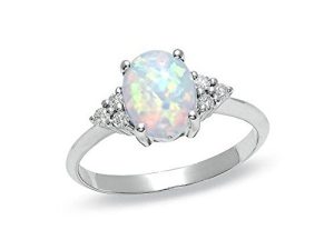 YSBZChu Bague de fiançailles pour femme