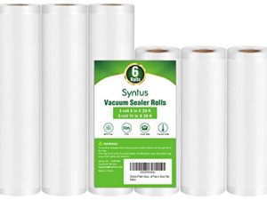 Syntus Lot de 6 sacs sous vide