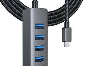 Câble long USB C vers hub USB