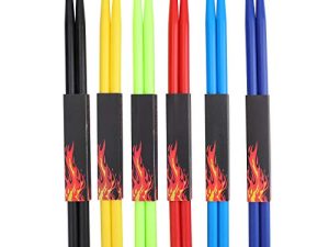 Suwimut 6 paires de baguettes de batterie