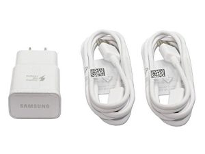 Chargeur blanc adaptatif d'origine Samsung EPTA20JWE EP-TA20JWE