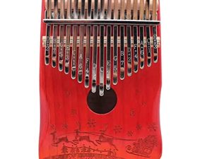 Ladyacces Kalimba Pouce Piano 17 Touches Portable