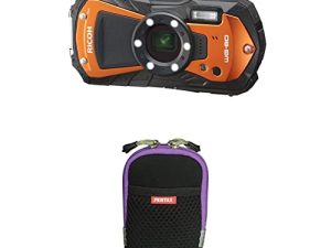 Ricoh WG-80 Orange étanche appareil photo numérique