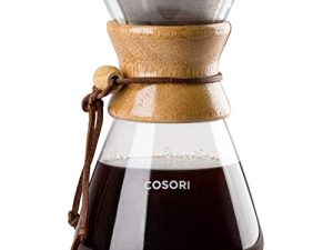 COSORI Verser sur une cafetière avec filtre