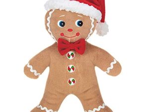 Bearington Jolly Ginger Holiday Peluche Gingerbread Man