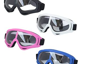 LJDJ Lunettes de moto - Lot de