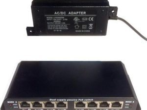 PoE Texas GPOES-8-7AB-24v60w | Commutateur PoE passif