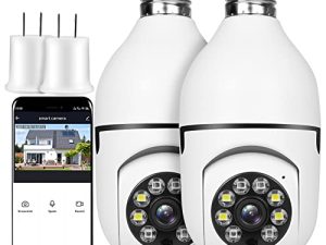 Caméra de sécurité UPULTRA 2packs 1080P sans