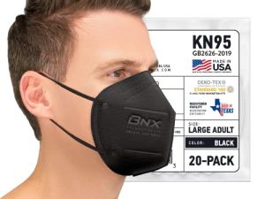 Masques faciaux BNX KN95 fabriqués aux États-Unis