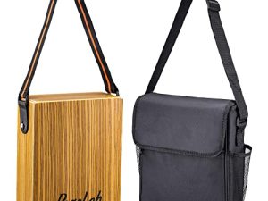 POGOLAB Portable Voyager Cajon Boîte Tambour Bois