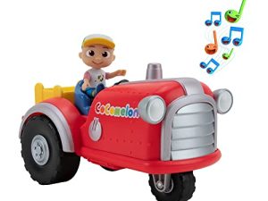 Tracteur musical officiel CoComelon avec sons et