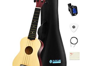 MUSICUBE Ukulélé pour débutants Kit d'ukulélé soprano