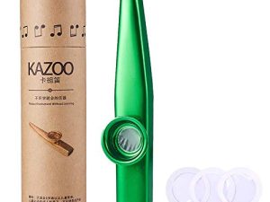 WANDIC Flûte Kazoo avec 3 Diaphragmes de