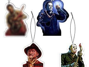 Pounchi Horror Movie Désodorisant Pendentif （4Pack Black