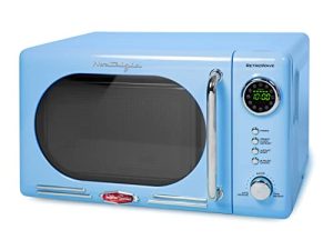 Four à micro-ondes de comptoir compact Nostalgia