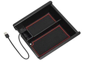 Organiseur de console centrale avec port USB
