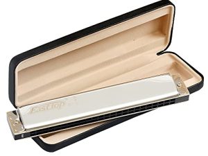 East top 24 trous Tremolo Harmonica Key