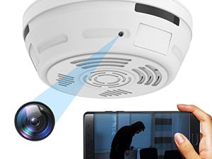 FUVISION Caméra Cachée Détecteur De Fumée