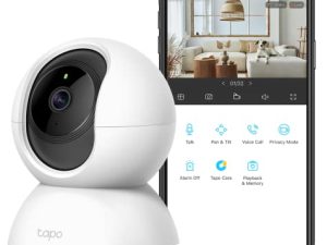 TP-Link Tapo 2K Pan Tilt Caméra de