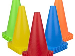Fasmov Lot de 30 cônes d'entraînement en