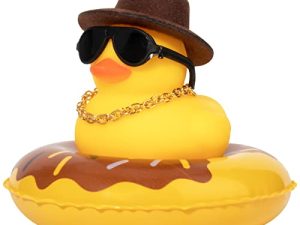 wonuu Canard en Caoutchouc de Voiture Décoration